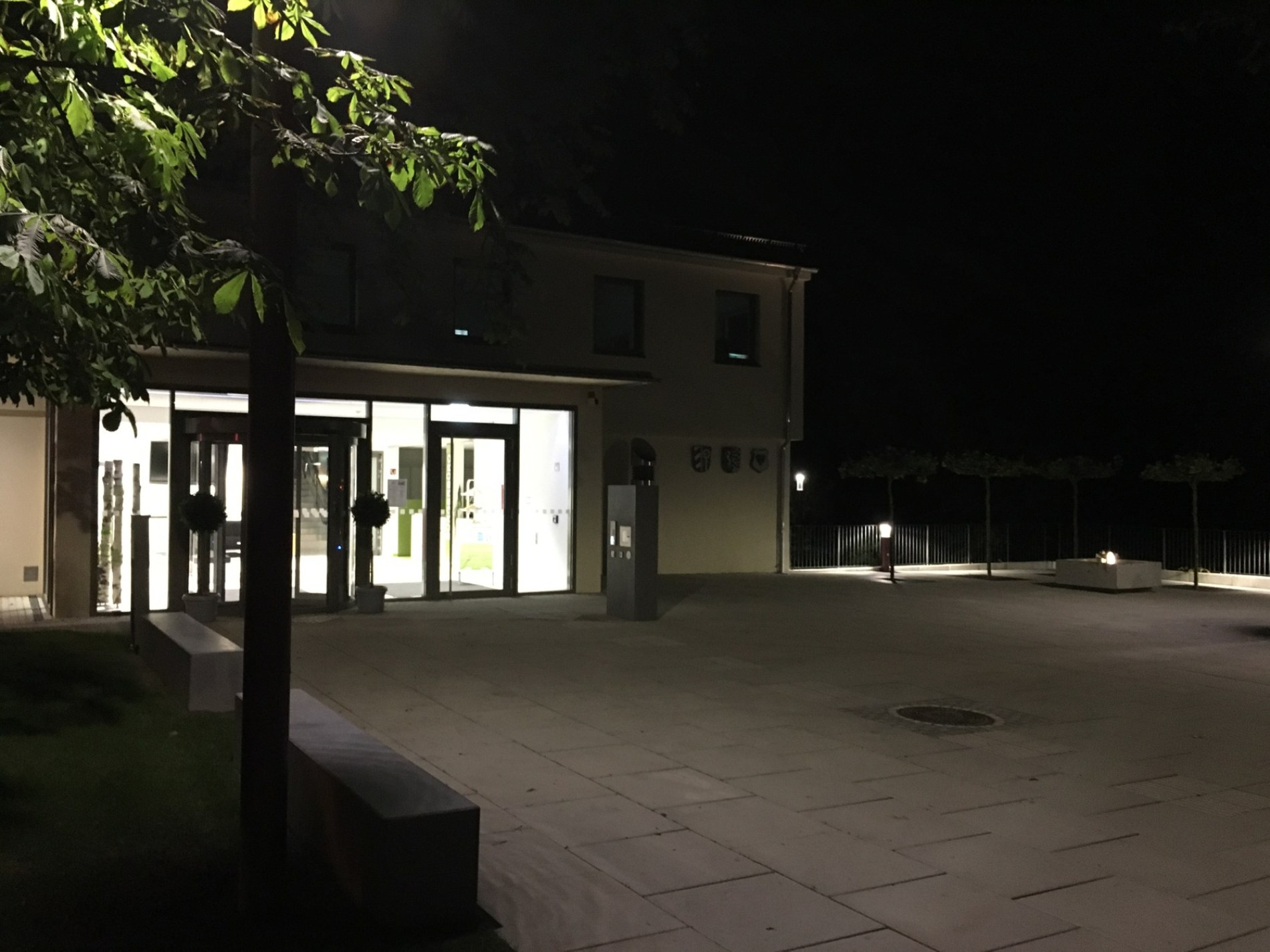 ichenhausen bei nacht
